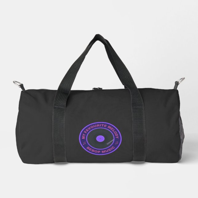 My favourite melody Bebop music Duffle Bag (Front)
