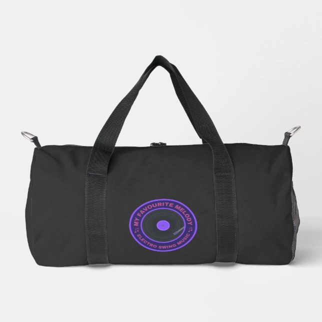 My favourite melody Electro Swing music Duffle Bag (Front)