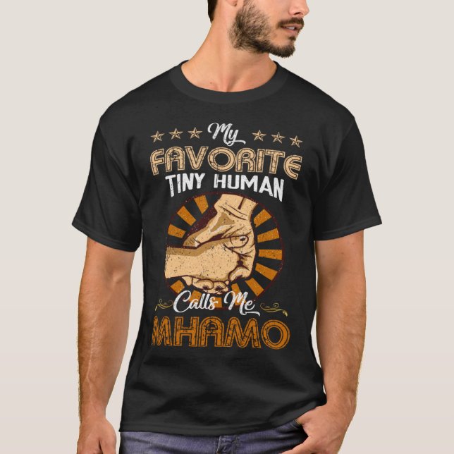 My Favourite Mhamo Call Me Mhamo Grandmother T-Shirt (Front)