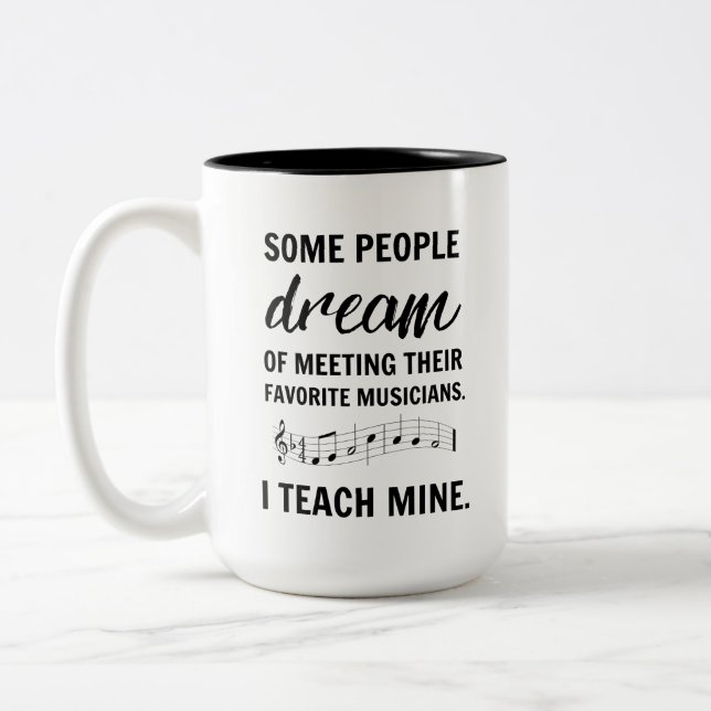 My Favourite Musicians Mug (Left)