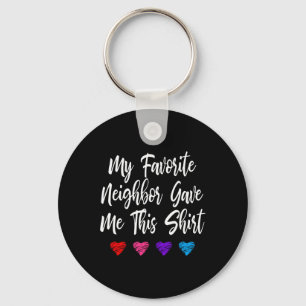 My Favourite Neighbour Gave Me This Fun  Key Ring