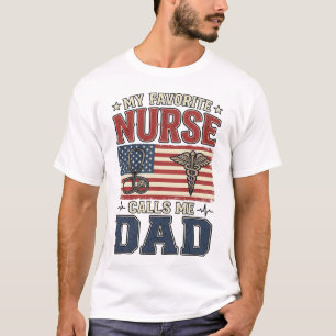 My Favourite Nurse Calls Me Dad Vintage Shirt Desi