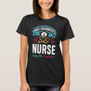 My Favourite Nurse Calls Me Grammie Hospital Nursi T-Shirt