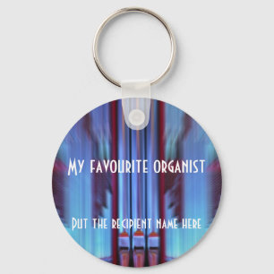 My favourite organist key ring