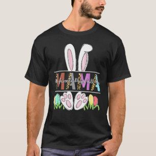 My Favourite Peep Call Me Mama Leopard Easter Day T-Shirt