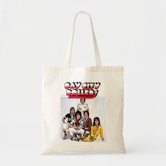 My Favourite People Band Bay City Rollers Music Ro Tote Bag (Front)