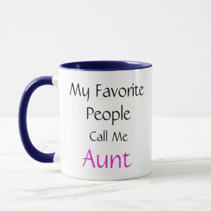 My Favourite People Call Me Aunt Mug