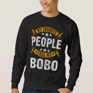 My Favourite People Call Me Bobo Vintage Fathers D Sweatshirt