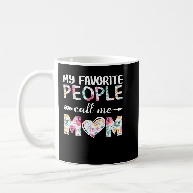 My Favourite People Call Me  Coffee Mug (Left)