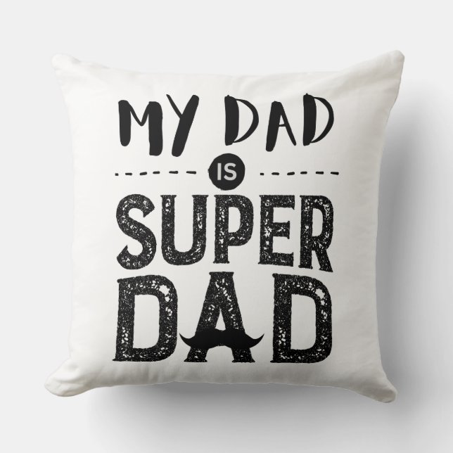 My Favourite People Call Me Dad – Father's Day SVG Cushion (Front)