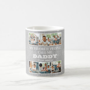 My Favourite People Call Me Daddy Father's Day Coffee Mug