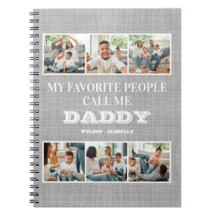 My Favourite People Call Me Daddy Father's Day Notebook