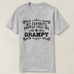 My Favourite People Call Me Grampy T-Shirt