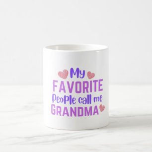 My Favourite People Call Me Grandma Mug – Funny