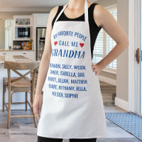 My Favourite People call Me Grandma, White Custom