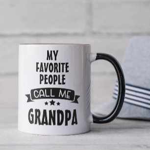 My Favourite People Call Me Grandpa Mug