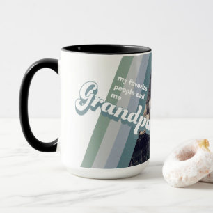My Favourite People Call Me Grandpa Photo Gift Mug