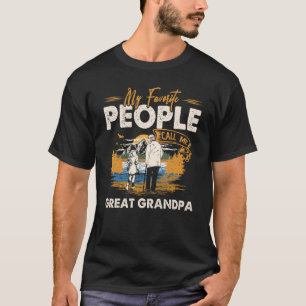 My Favourite People Call Me Great Grandpa Men Suns T-Shirt