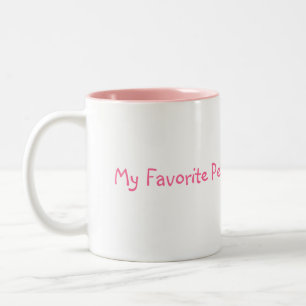My Favourite People Call Me Nana! Two-Tone Coffee Mug