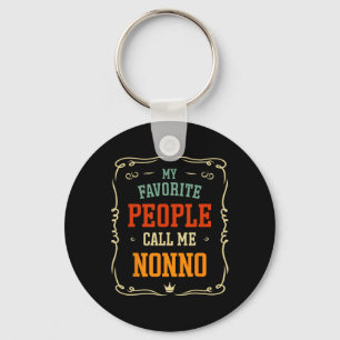 My Favourite People Call Me Nonno Father&#; s Day Key Ring