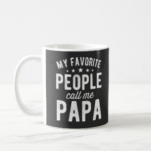 My Favourite People Call Me Papa Coffee Mug