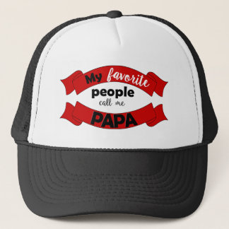"My favourite people call me Papa" Hat