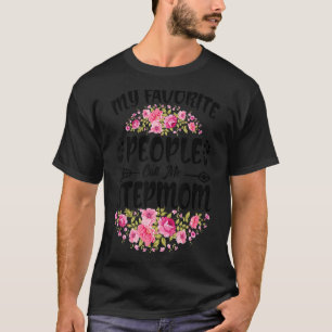 My Favourite People Call Me Stepmom Flower Mother' T-Shirt