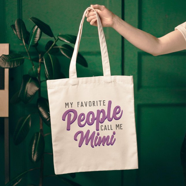 "My Favourite People Call Me" Women's Tote Bag (Creator Uploaded)