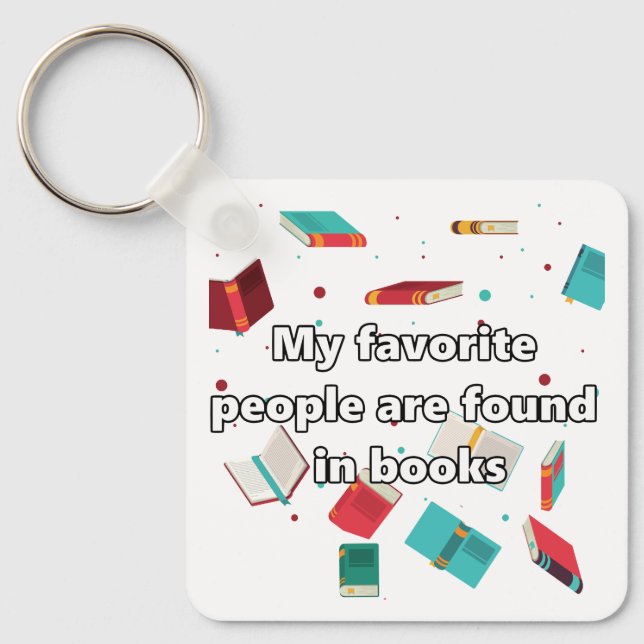 My favourite people... key ring (Front)