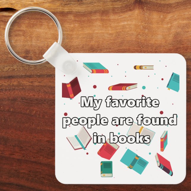 My favourite people... key ring (Front)
