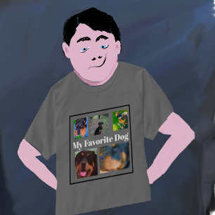 My Favourite Pet Create-Your-Own 5-place T-Shirt