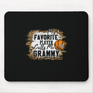 My Favourite Player Calls Me Grammy Basketball Xma Mouse Mat