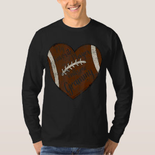 My Favourite Player Calls Me Grammy Football Heart T-Shirt