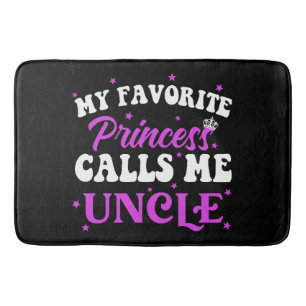 My Favourite Princess Calls Me Uncle Bath Mat