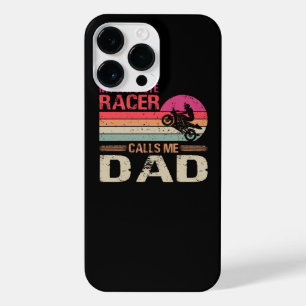 My Favourite Racer Calls Me Dad Vintage Father's D iPhone 14 Pro Max Case