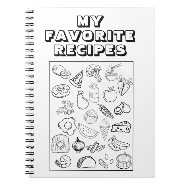 My Favourite Recipes Book (Front)