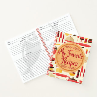 My Favourite Recipes Notebook