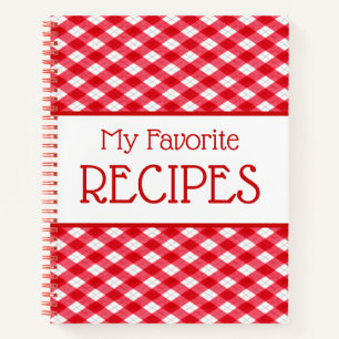 My Favourite Recipes Notebook