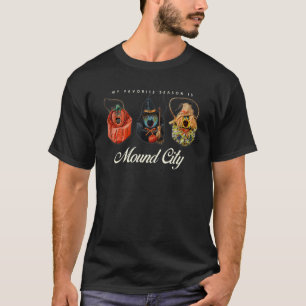 My Favourite Season Is Mound City Cans Cream T-Shirt