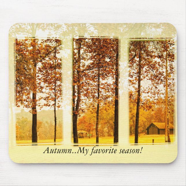 My favourite season! mouse mat (Front)