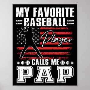 My Favourite Sell Player Calls Me Pap American Fla Poster