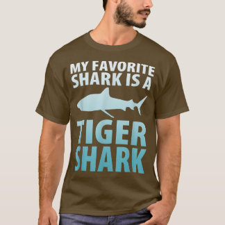 My Favourite Shark is a Tiger Shark Ocean T-Shirt