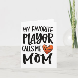 My Favourite Sketll Player Calls Me Mum Sketll Mum Card