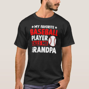 My Favourite Soccer Player Calls Me Dad Fathers Da T-Shirt