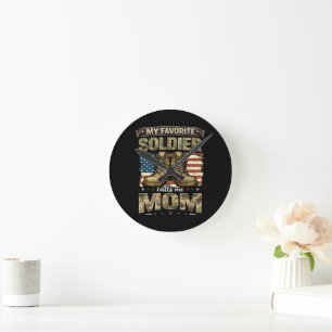 My favourite soldier calls me mum round clock