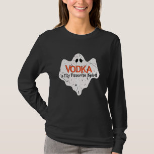 My Favourite Spirit Is Vodka Halloween Costume T-Shirt
