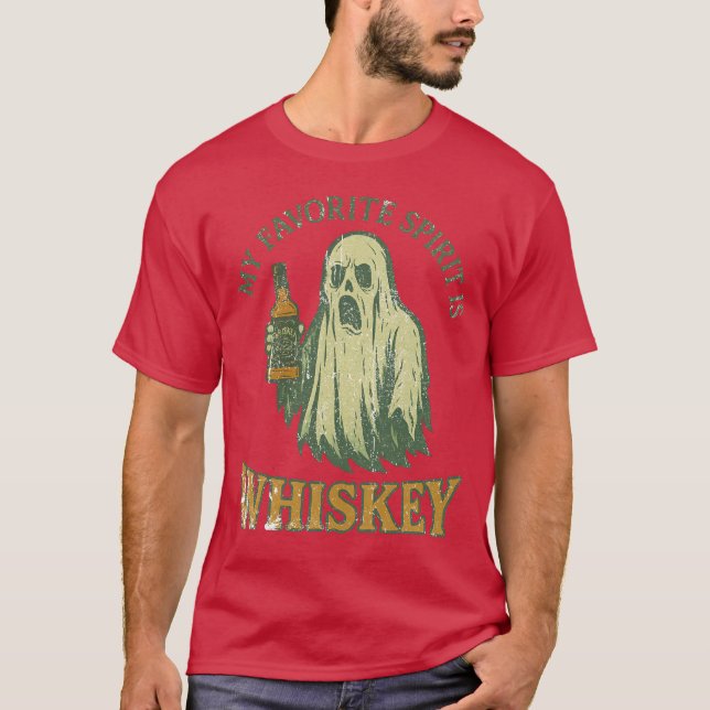 My Favourite Spirit is Whiskey T-Shirt (Front)