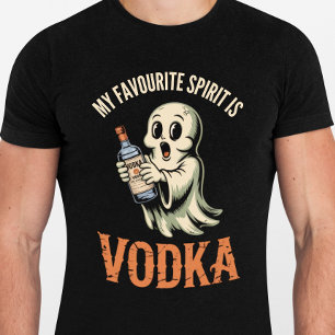 My Favourite Spirti is Vodka - Funny Halloween T-Shirt