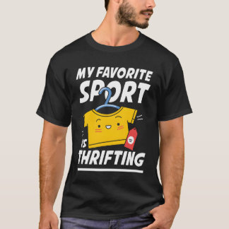 My Favourite Sport Ishrifting forhrifty vintage T-Shirt