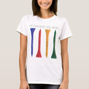 My Favourite Tee Shirt Ladies Baby Doll Fitted